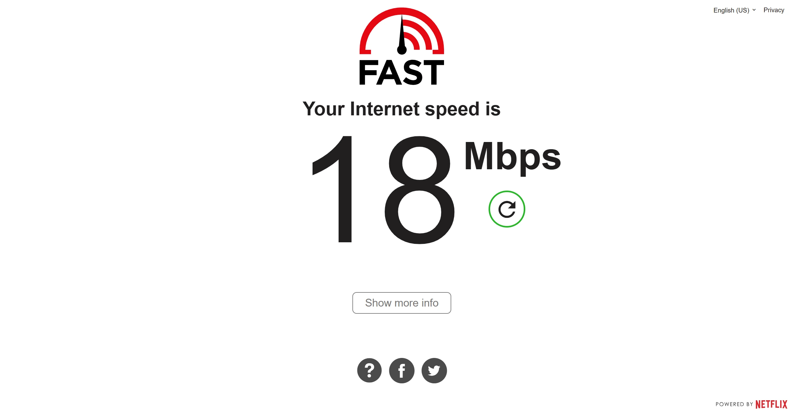 Fast 移动 · 非高峰期