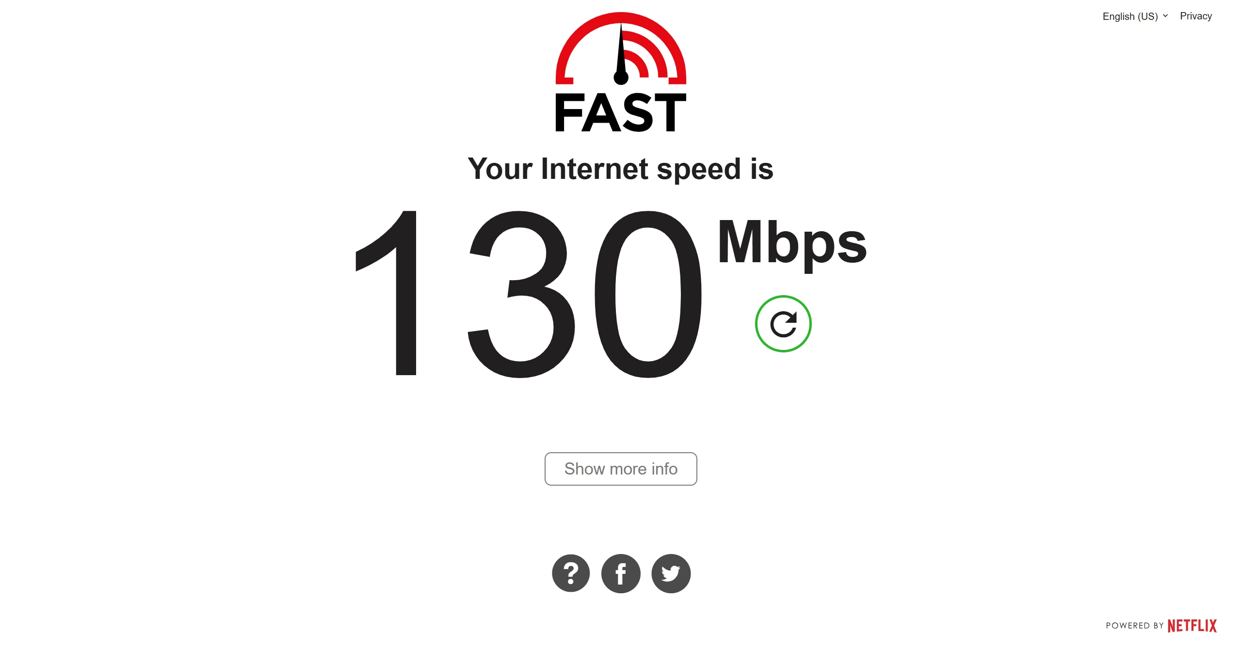 Fast 移动 非高峰期