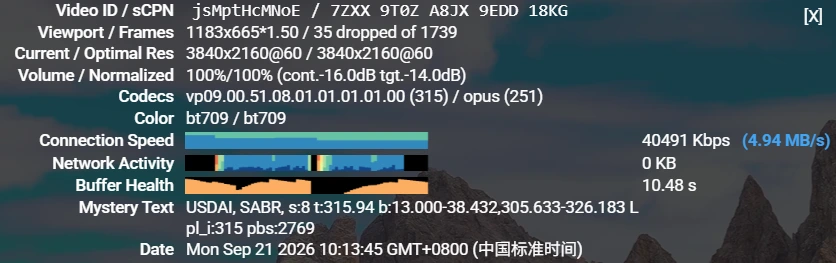 YouTube 移动 非晚高峰 2