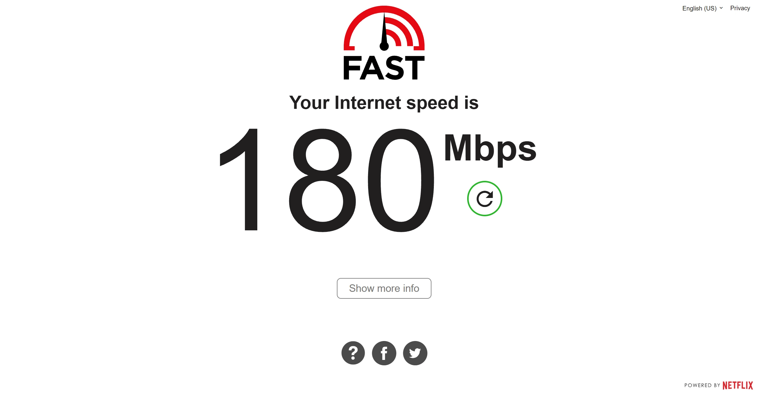 Fast 电信 非高峰期