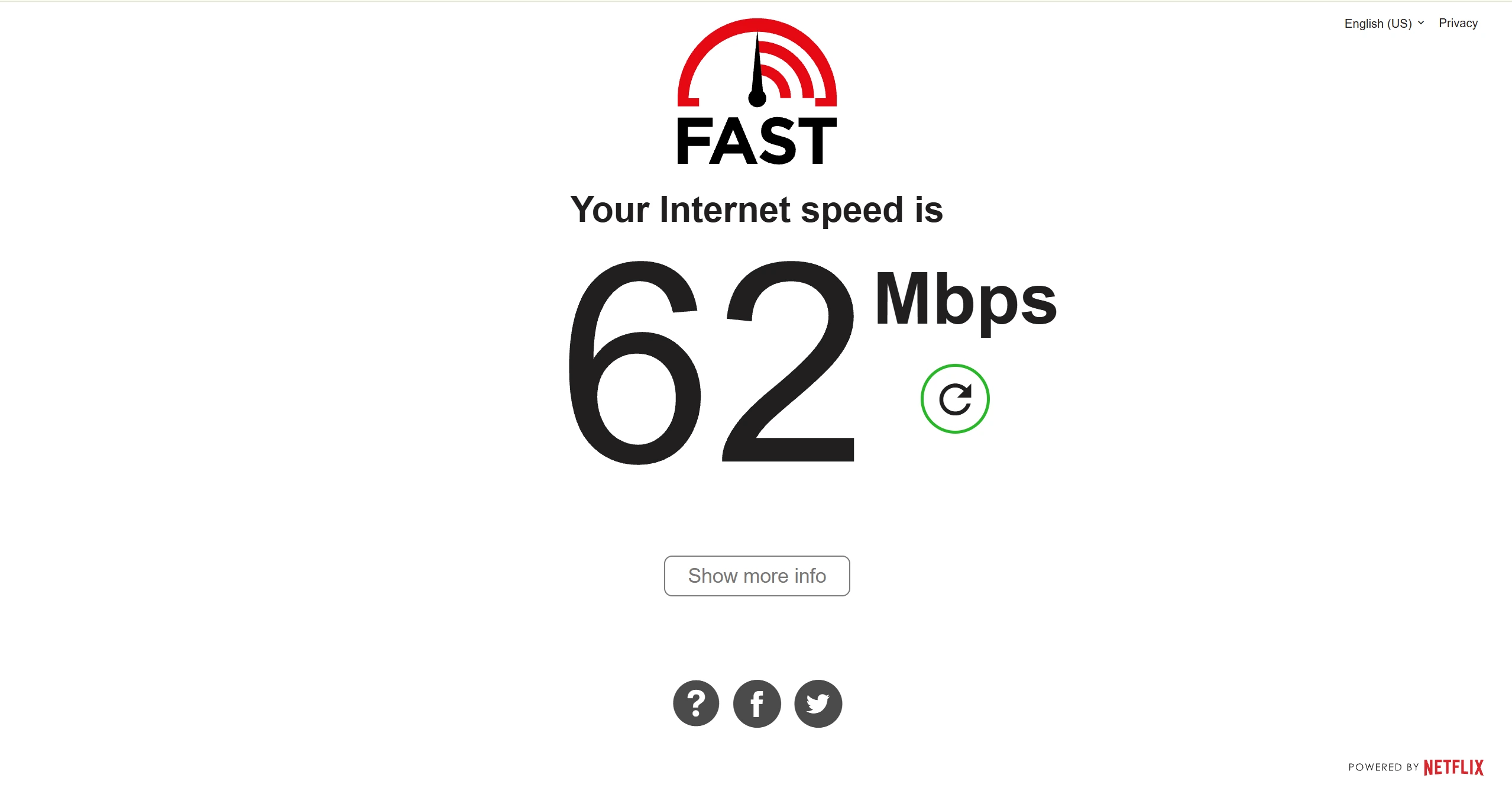 Fast 移动 非高峰期