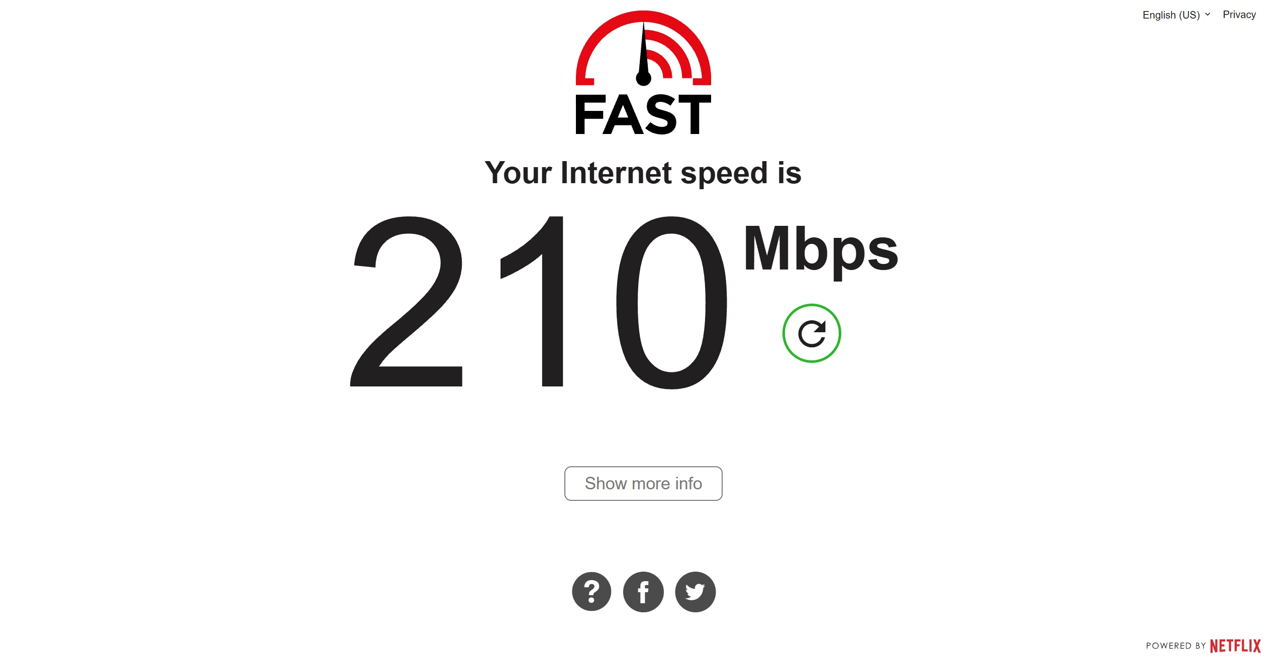 Fast 移动 非高峰期